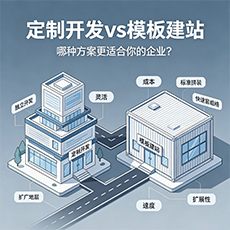 朝阳建站-定制开发vs模板建站：哪种方案更适合你的企业？