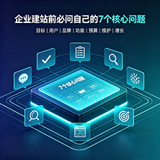 长春建站-企业建站前必问的7个核心问题 - 网站建设规划指南