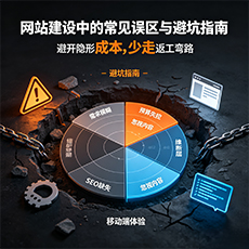 长春建站-网站建设中的常见误区与避坑指南